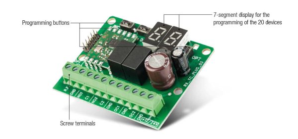 Receptor 4 canale Venitem VELA 20 CH-W, frecventa 868 Mhz,
