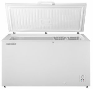 Lada frigorifica HEINNER HCF-H420F+, 420 L, Clasa F, Alb