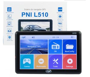 Sistem de navigatie GPS PNI L510 ecran 5 inch, 800