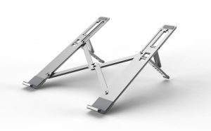 Suport laptop Serioux, SRXNCPU6L, material aluminiu, dimensiune deschisă: 197x245x4mm,dimensiune pliată: