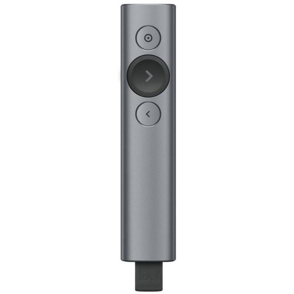 Presenter Logitech Spotlight, gri-negru
