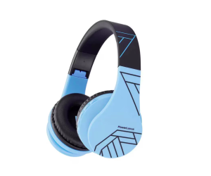 Casti pentru copii Head-band PowerLocus P1Kids, Wireless, Albastru