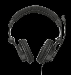 Casti Head-band Trust Como, Wired, Negru