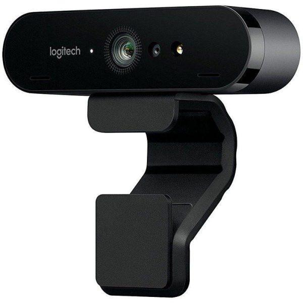 Camera Web Logitech Brio 4K, rezolutie video 4K, USB-A, Negru