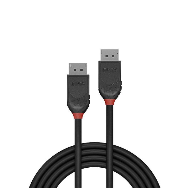 Cablu Lindy DisplayPort 1.2, DisplayPort, 0.5m, Negru