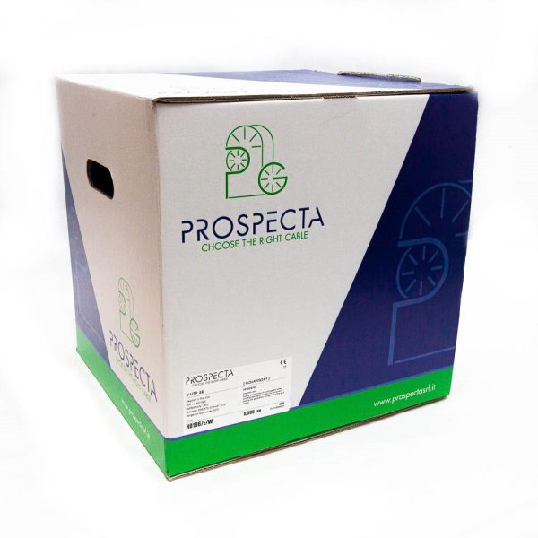 Cablu UTP CAT 5E 4x2xAWG24, cupru 100%, cod: H0106/E/W, pentru
