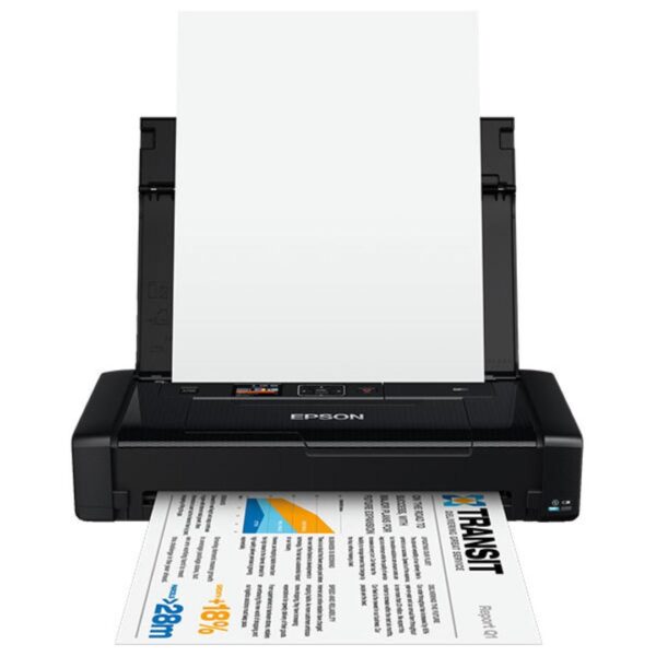 Imprimanta inkjet color portabila Epson WF-100W, dimensiune A4, viteza 7ppm - Image 3