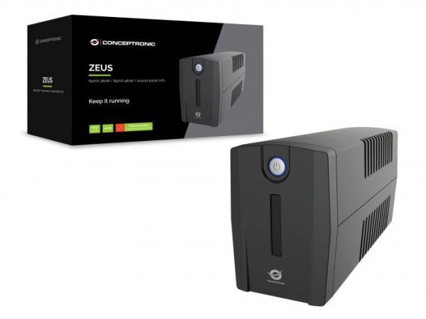 UPS Conceptronic ZEUS, 480W, USB, Compact