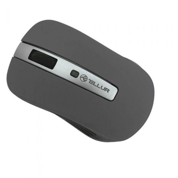 Mouse Wireless Tellur Basic, 1600 dpi, Gri