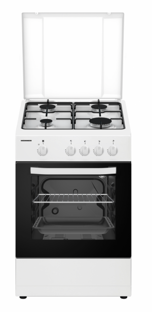 Aragaz gaz Heinner HFSC-SME50WH, 4 arzatoare, dispozitiv de siguranta, 50x55
