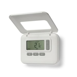 Termostat de ambient pentru centrala, cu fir, Honeywell T3, programabil,