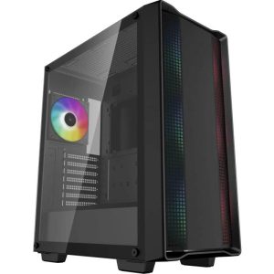 Carcasa DEEPCOOL CC560 ARGB V2, RGB, Mid Tower, Black
