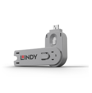 Cablu Lindy USB Type A Port Blocker Key, USB A/