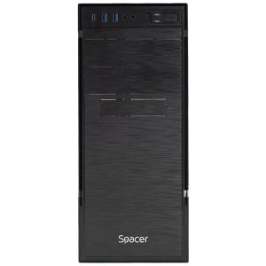 Carcasa SPACER Apollo, Mid Tower, Black