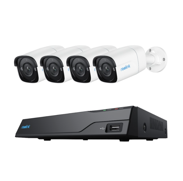 NVR Reolink RLK8-410B4-5MP; NVS8-5MB4 Contine un NVR NVS8 si 4