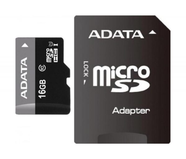 Card de Memorie MicroSDHC Adata Premier, 16GB, Adaptor SD, Class