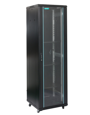 CABINET 19″ SPACER 22U 600x1000x1166mm, Floor Standing, usa sticla cu