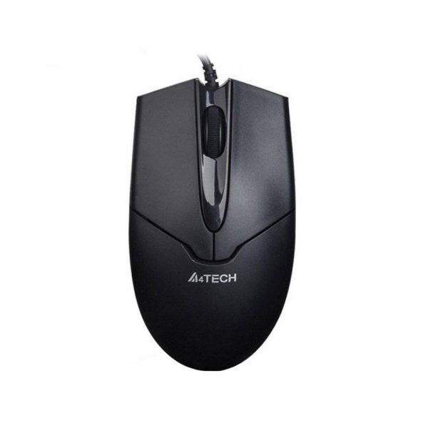 Mouse A4TECH OP-550NU, 1000 DPI, Negru