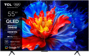 Televizor TCL QLED 55P8K, 139 cm, Smart Google TV, 4K