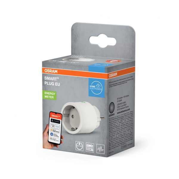 Priza inteligenta Osram SMART+ Matter over WiFi (2.4 GHz), 10A,