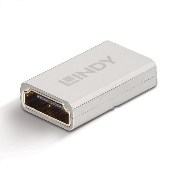 Cablu LINDY HDMI 2.1 Female to Female Coupler, HDMI, Gri