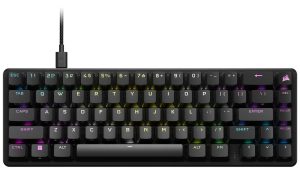 Tastatura Mecanica Gaming CORSAIR K65 PRO MINI, RGB, USB, negru,