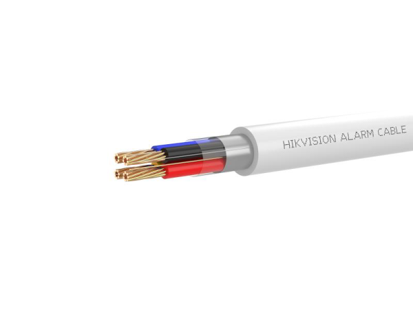 Cablu alarma Hikvision DS-1AC4APL1; 4 fire: 4×0.22 mm2, rezistenta foc: