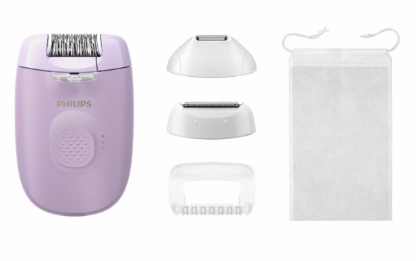 Epilator Philips Seria 4000 BRE257/00, lila