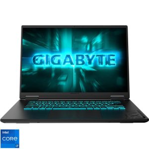 Laptop Gaming GIGABYTE A16, cu procesor Intel Core i7 13620H,