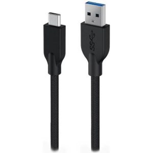 Cablu Genius G-32590007400, USB A/ USB C, 1 m, Negru