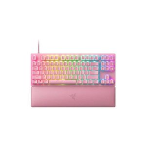 Tastatura Mecanica Gaming Razer Huntsman V2 Tenkeyless, RGB, USB, Roz,