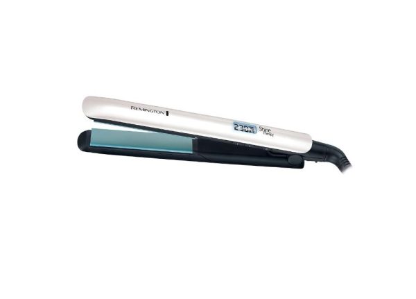 Placa de indreptat parul Shine Therapy S8500, Placi late, Invelis