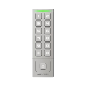 Cititor de proximitate cu tastatura Hikvision DS-K1T809EX, card sau PIN,