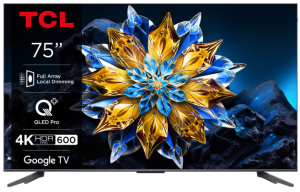Televizor QLED TCL 75C61B PRO, 190 cm (75"), 4K, Smart
