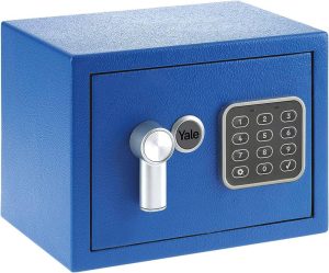 Seif Yale standard rezidential mini YSV/170/DB2; Se livreaza cu 2