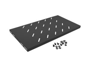Poliță fixă 19" 1U / 486x270 mm,  max. 120