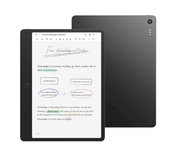 Tableta TCL NOTE A1 NXTPAPER, 11.5" Paper-Like, 256GB, WiFi, Aerolite