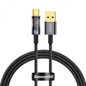 Cablu Baseus Superior SUPERVOOC, USB A/ USB C, 1 m,