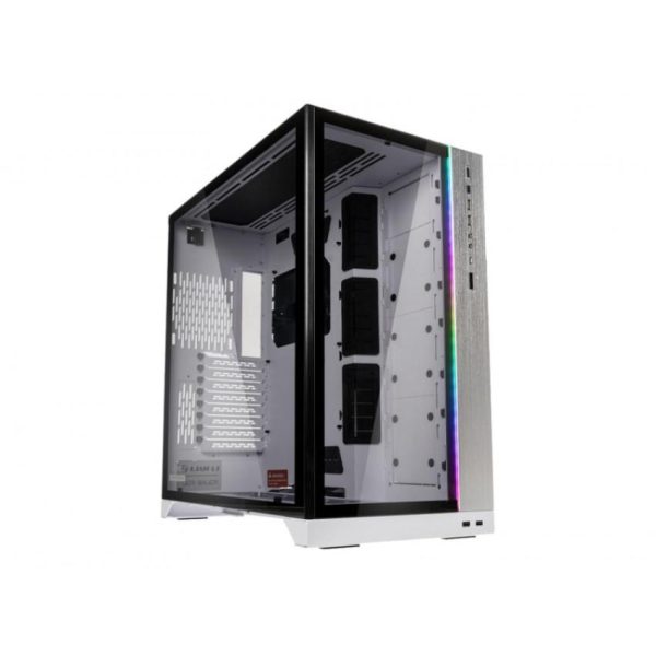 Carcasa Lian Li O11 Dynamic XL, RGB, Mid Tower, White