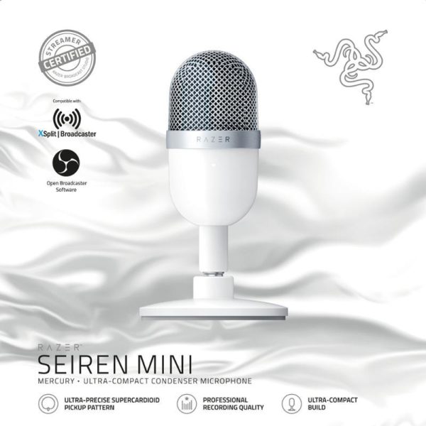 Microfon RAZER Seiren Mini, tip Condenser, USB