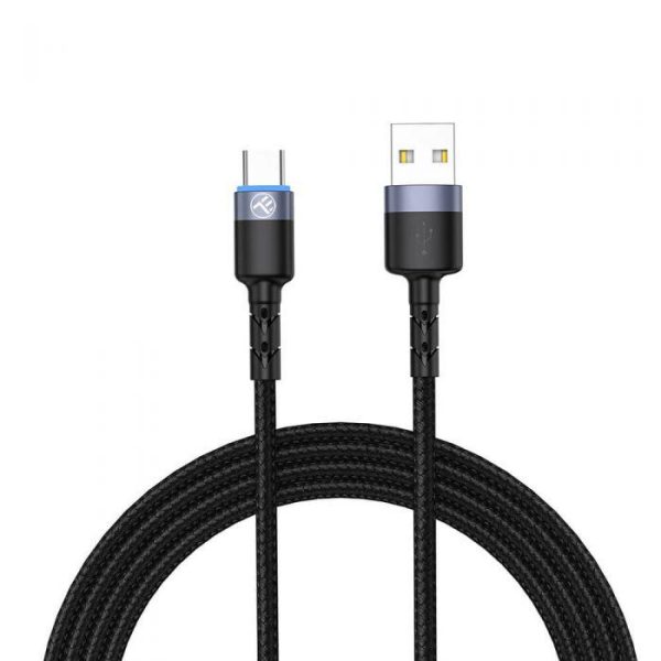 Cablu Tellur USB to Type-C cu LED, USB A/ USB