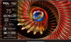 Televizor TCL QD-MiniLED 75Q8C, 189 cm, Smart Google TV, 4K
