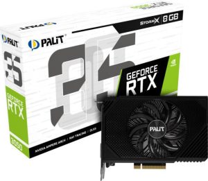 Placa video Palit GeForce RTX 3050 StormX, 8GB GDDR6, PCI