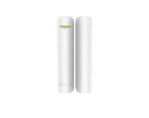 Contact magnetic DoorProtect, wireless, alb - AJAX; Interspatiu: max. 2