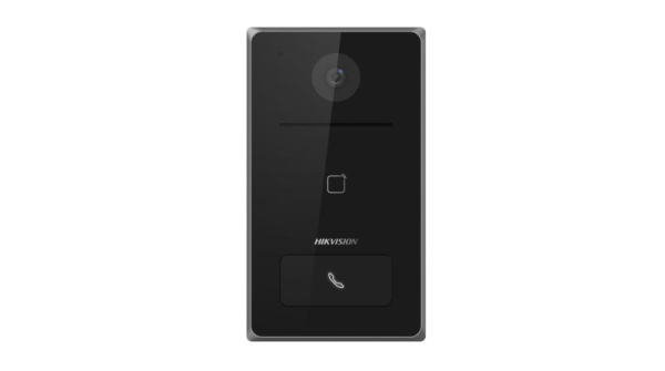 Post de exterior videointerfon IP Hikvision DS-KV6133-WME1; WIFI; 1 x