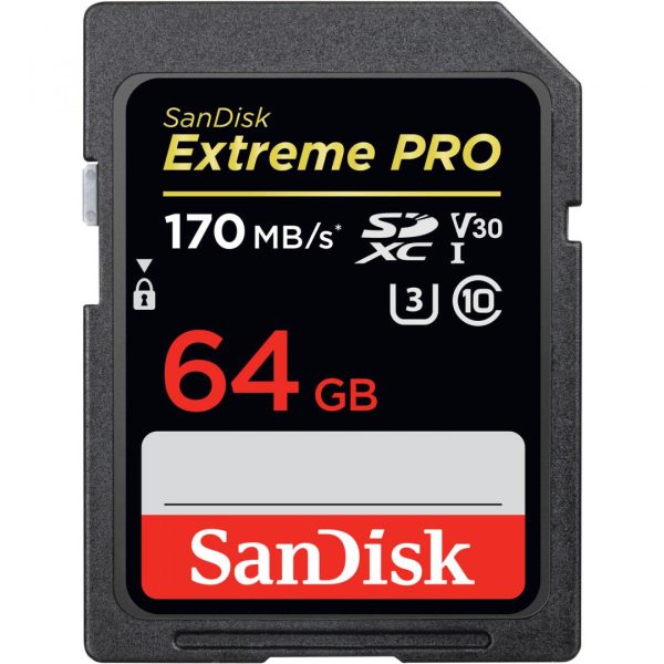 Card de Memorie SDXC  SanDisk 64Gb, Class 10
