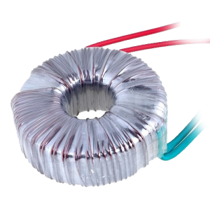 Transformator toroidal, TR40; 40 VA, 220 V/15,5V.