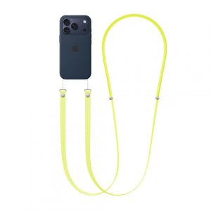 Apple Crossbody Strap - Neon Yellow