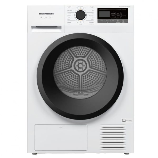 Uscator de rufe HEINNER HHPD-M7N13PBKE++, 7 kg, Clasa: E, Alb