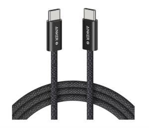 Cablu Anker A8060H11, USB C/ USB C, 1 m, Negru